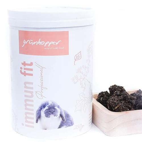 grünhopper immun fit 300 g Kaninchenfutter für EIN Starkes Immunsystem von grünhopper