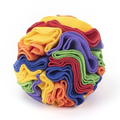 gudong Schnüffelball für Hunde, Haustier Snuffle Ball Toy Schnüffelteppich Schnüffelspielzeug Interaktive Hundespielzeug tragbarer für Kleine Mittelgroße Hunde Haustier gudong Schnüffelball für Hunde, Haustier Snuffle Ball Toy Schnüffelteppich Schnüffelspielzeug Interaktive Hundespielzeug tragbarer für Kleine Mittelgroße Hunde Haustier von gudong