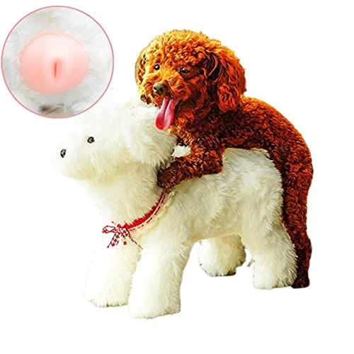 Paarungsspielzeug für Rüden, Pet Estrus Vent Hundespielzeug Männliches Hundesimulations-Paarungsspielzeug Hunde Schlafpartner Vent Toys für kleine Hunde Bulldogge Teddy Hundehochzeitsgeschenk ( Color von guoiooi