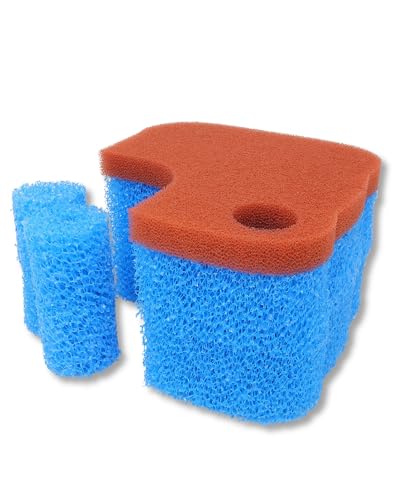 gws Ersatzfilter-Set passend für OASE Biomaster 250 Thermo & BioMaster 2 – 10 PPI & 30 PPI Filterschaum für EasyClean-Vorfilterungskammer & Hauptfilter – Made in Germany von gws