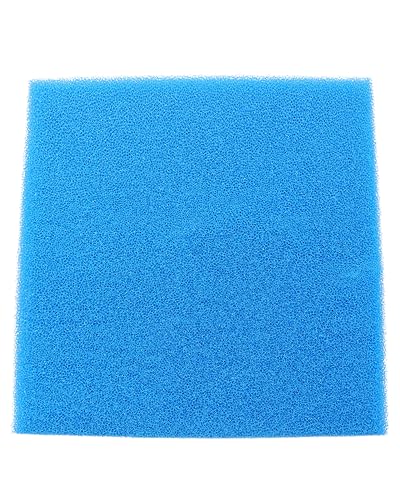 gws Filterschaum in schwarz oder blau – 50x50 cm, 2,3,5 cm Stärke, 10,20,30 PPI (Blau 20PPI, 50x50x2cm) von gws