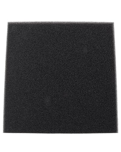 gws Filterschaum in schwarz oder blau – 50x50 cm, 2,3,5 cm Stärke, 10,20,30 PPI (Schwarz 20PPI, 50x50x3cm) von gws