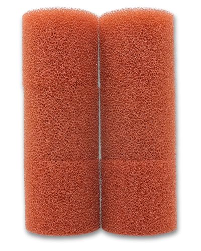 gws Vorfilterschaum Set 6 x Rot 30 PP für OASE BioMaster Thermo & BioMaster – Made in Germany von gws