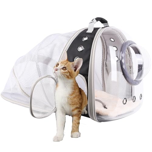 Katzenrucksack mit Sichtfenster für Kätzchen, Häschen und kleine Welpen Katzenrucksack mit Sichtfenster für Kätzchen, Häschen und kleine Welpen von halinfer