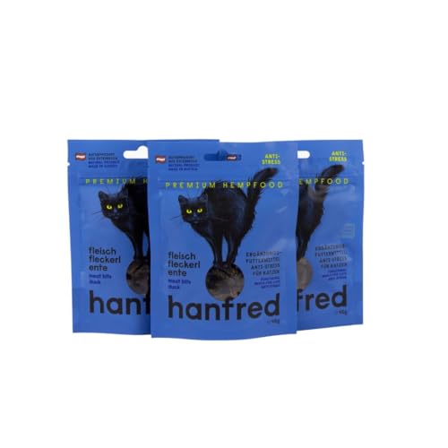 Katzensnack Ente – Hanfred Leckerli zur Stressreduktion, getreidefrei & natürlich, 45g Monoprotein Snack Katzensnack Ente – Hanfred Leckerli zur Stressreduktion, getreidefrei & natürlich, 45g Monoprotein Snack von hanfred