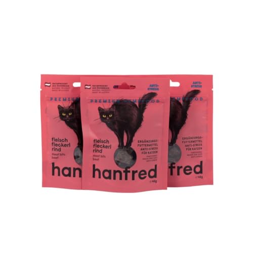 Katzensnack Rind – Hanfred Leckerli zur Stressreduktion, getreidefrei & natürlich, 45g Monoprotein Snack Katzensnack Rind – Hanfred Leckerli zur Stressreduktion, getreidefrei & natürlich, 45g Monoprotein Snack von hanfred