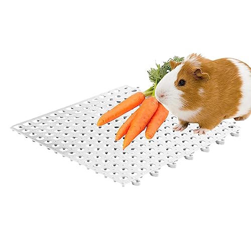 haoying Kaninchen-Ruhematte, kleine Kaninchenmatte | Hasenkäfigmatte mit Belüftung, rundes Loch, zufällige Schneiderei, bissfest für Hamster haoying Kaninchen-Ruhematte, kleine Kaninchenmatte | Hasenkäfigmatte mit Belüftung, rundes Loch, zufällige Schneiderei, bissfest für Hamster von haoying