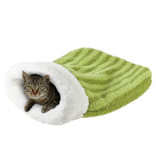 Katzen Schlafsack Kuschelige Katzenbett Weiche Katzenschlafsack Plüsch Warm Katze Hunde Bett Flaushige Katzenmatte Waschbar Winter Haustierschlafsack Hundekorb Schlafen für Haustier Katzen Schlafsack Kuschelige Katzenbett Weiche Katzenschlafsack Plüsch Warm Katze Hunde Bett Flaushige Katzenmatte Waschbar Winter Haustierschlafsack Hundekorb Schlafen für Haustier von haozaikeji