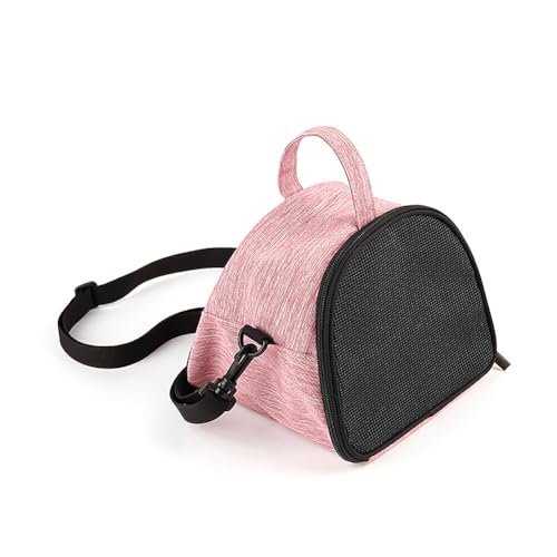 Klein Haustier Transporttasche Hamster Tragetasche Kleintiere Reisetasche Atmungstiv kleine Schultertasche Haustier Kaninchen Tragetasche Chinchillas Igel Meerschweinchen Tasche für Outdoor Reisen von haozaikeji