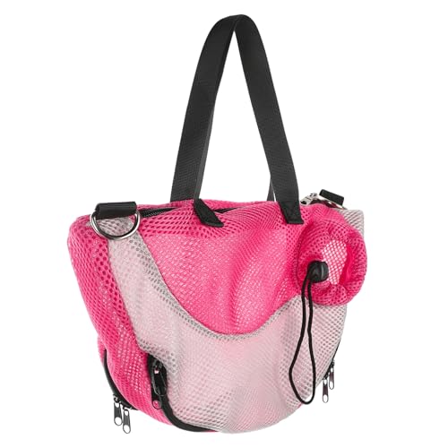 Transporttasche Katze bis 2.5 kg Welpen Tragetasche Katzen Umhängetasche klein Hund Schultertasche Haustier Katzentasche Netz Hundetasche Unterwegs Tragbar Faltbar Katzentragetasche für Reise Draußen von haozaikeji