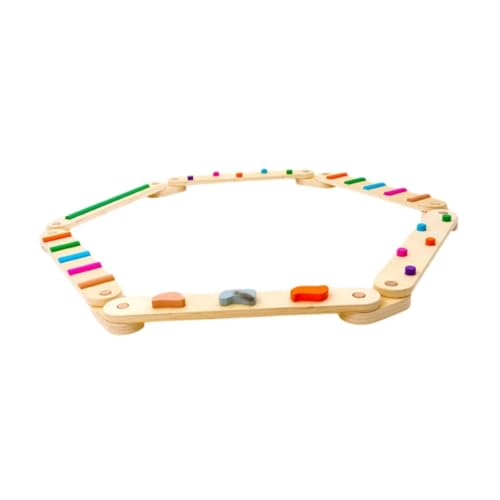 harayaa Holz Schwebebalken für Kinder, Koordinationsstabilitätsübung, Gleichgewichtsbretter, Montessori Balance Spielzeug, Motorische Fähigkeiten für Jungen U harayaa Holz Schwebebalken für Kinder, Koordinationsstabilitätsübung, Gleichgewichtsbretter, Montessori Balance Spielzeug, Motorische Fähigkeiten für Jungen U von harayaa
