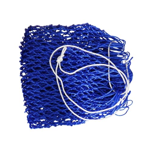 harayaa Langsames Feed Heu Netz, Pferdestasche, Leicht zu Hängen Tragbares Hängen Netzbeutel, Heubeutel für Schafe, Blue 50inch von harayaa