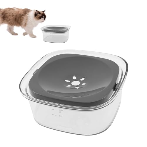Harupink Wassernapf Hund ohne Sabbern mit Automatisch einstellbar Schwimmender Scheibe,Anti-Spritz Auslaufsicherer Transparent Wassernapf für Hunde,Hundenapf Leicht zu reinigen Trinknapf für Reisen Harupink Wassernapf Hund ohne Sabbern mit Automatisch einstellbar Schwimmender Scheibe,Anti-Spritz Auslaufsicherer Transparent Wassernapf für Hunde,Hundenapf Leicht zu reinigen Trinknapf für Reisen von harupink