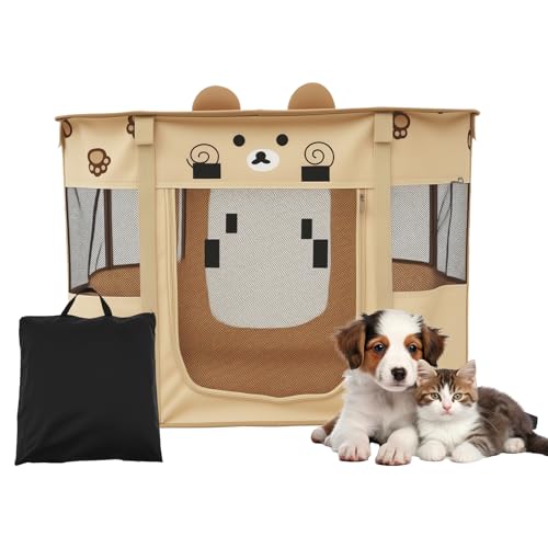 Harupink Welpenauslauf,80×60×55 cm,Laufstall Hund für den Innen und Außenbereich,Wasserdicht Oxford-Tuch Welpenlaufstall Faltbar,Tierlaufstall mit Tragetasche für Hunde,Katzen,Hasen und Kleintiere Harupink Welpenauslauf,80×60×55 cm,Laufstall Hund für den Innen und Außenbereich,Wasserdicht Oxford-Tuch Welpenlaufstall Faltbar,Tierlaufstall mit Tragetasche für Hunde,Katzen,Hasen und Kleintiere von harupink