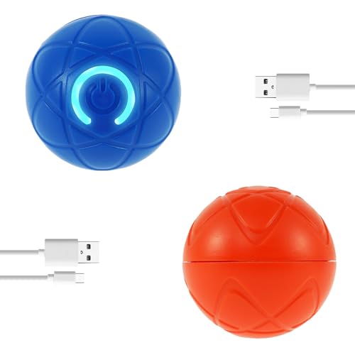 harupink 2pcs TPE Hunde huschkugel mit LED Light Multi -Modi Slip Texture Hund Shaky Ball Toy Smart Start USB wiederaufladbarer Hund Vibration Ball für kleine mittelgroßen großen Hunden harupink 2pcs TPE Hunde huschkugel mit LED Light Multi -Modi Slip Texture Hund Shaky Ball Toy Smart Start USB wiederaufladbarer Hund Vibration Ball für kleine mittelgroßen großen Hunden von harupink