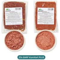 haustierkost.de Bio BARF Komfort PLUS Frostfutter 20 x 1 kg von haustierkost.de