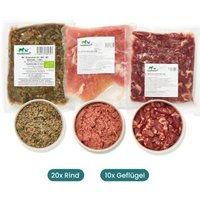 haustierkost.de Bio Paket Hund Frostfutter 15 kg von haustierkost.de