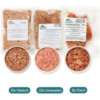 haustierkost.de Schlemmer Paket KATZE Frostfutter 15 kg von haustierkost.de