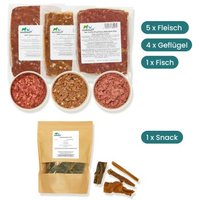haustierkost.de SchnupperBox Frostfutter Menü von haustierkost.de