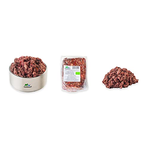 haustierkost.de gefrorenes Bio Fertigbarf Hundefutter Rind (20 kg) vom Barf-Onlineshop Testsieger von haustierkost.de