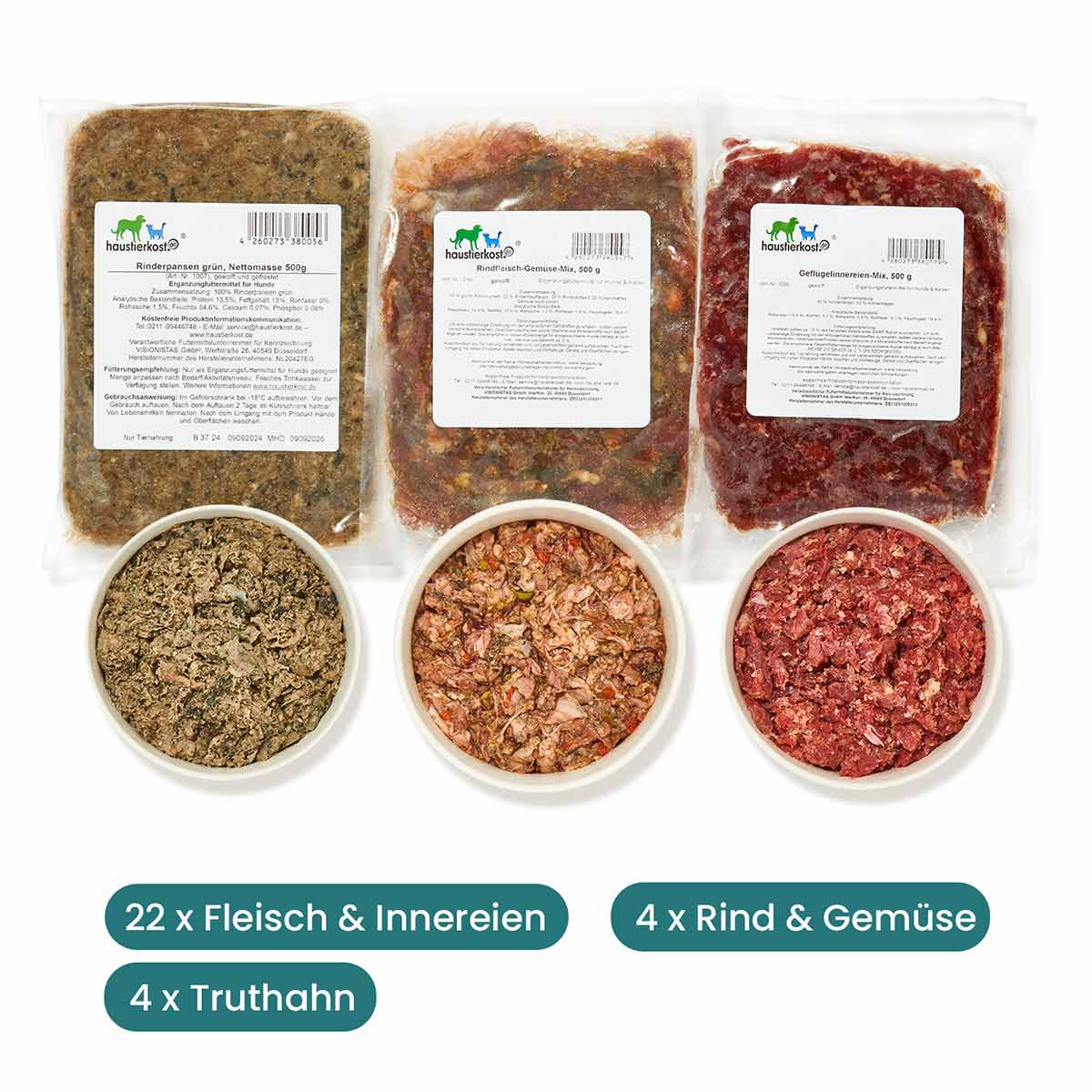 Haustierkost Paket Hund Übergewicht 15 kg Haustierkost Paket Hund Übergewicht 15 kg von haustierkost