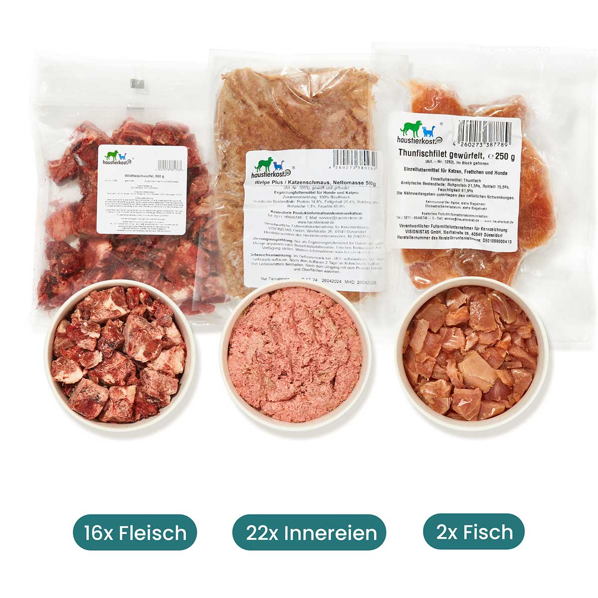 Haustierkost Paket Katze Übergewicht 15 kg Haustierkost Paket Katze Übergewicht 15 kg von haustierkost