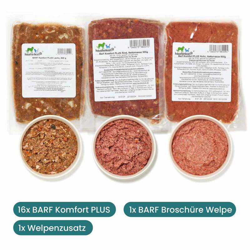 Haustierkost WelpenBox Menü 1 von haustierkost