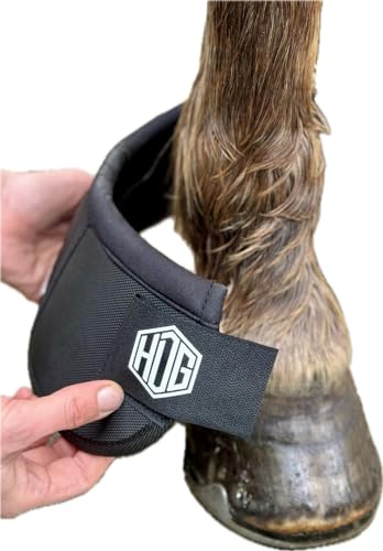 hdg Hufglocken Pferd No Turns 2er Set Pferde Gamaschen mit Klettverschluss schwarz M l Springglocken schützen Kronrand und Ballen vor Verletzungen l einfache Handhabung l leicht zu reinigen hdg Hufglocken Pferd No Turns 2er Set Pferde Gamaschen mit Klettverschluss schwarz M l Springglocken schützen Kronrand und Ballen vor Verletzungen l einfache Handhabung l leicht zu reinigen von hdg