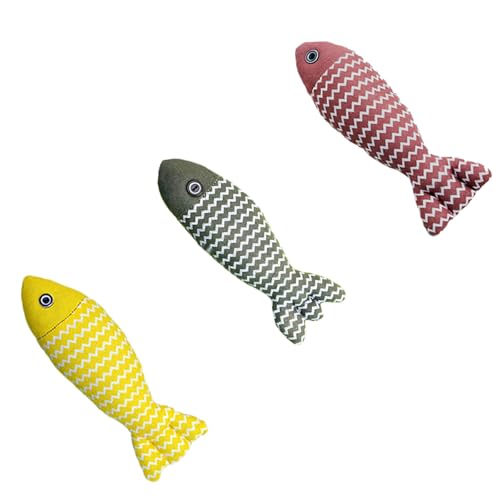 helioflicker 3 Stück Katzenspielzeug Saury Fish Integrierte Katzenminze Interaktives Sound, Spielzeug Weich und Langlebig, Katzenkauspielzeug für alle Rassen - 2 helioflicker 3 Stück Katzenspielzeug Saury Fish Integrierte Katzenminze Interaktives Sound, Spielzeug Weich und Langlebig, Katzenkauspielzeug für alle Rassen - 2 von helioflicker