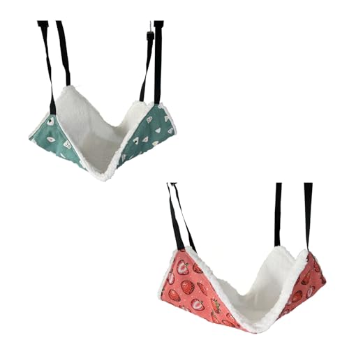 helioflicker Katzenhängematte Katzenschlafmatte bequem und weich verstellbare Hängetasche Katzenhängematte für kleine & Kaninchen - L Candy & Strawberry helioflicker Katzenhängematte Katzenschlafmatte bequem und weich verstellbare Hängetasche Katzenhängematte für kleine & Kaninchen - L Candy & Strawberry von helioflicker