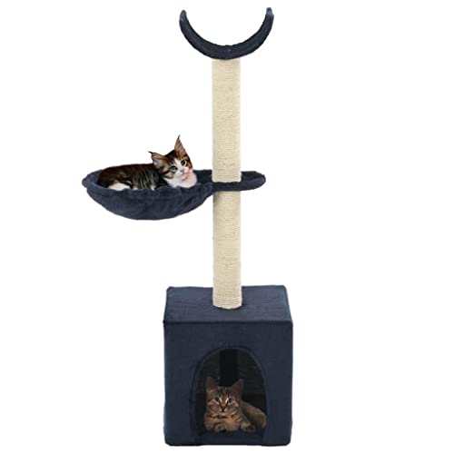 Kratzbaum Kratzbaum Katzenhöhle Spielzeug Plüschtiere Sisal 105 cm blau 3702099 Kratzbaum Kratzbaum Katzenhöhle Spielzeug Plüschtiere Sisal 105 cm blau 3702099 von helloshop26