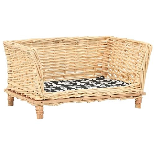 helloshop26 Hundebett mit Kissen, 50 x 33 x 30 cm, Weide, natur, 02_0001623 helloshop26 Hundebett mit Kissen, 50 x 33 x 30 cm, Weide, natur, 02_0001623 von helloshop26