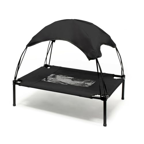 helloshop26 Hundeliege, 122 m, 30 kg, max. Bett, Sonnenschutz, XL, Relax, Schwarz 16_0000532 helloshop26 Hundeliege, 122 m, 30 kg, max. Bett, Sonnenschutz, XL, Relax, Schwarz 16_0000532 von helloshop26