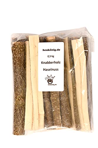 heukoenig Knabberholz für Kaninchen, Meerschweinchen und alle Nagetiere 500 g von heukoenig