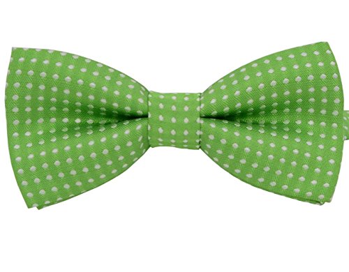 St. Patrick's Hundehalsband, Fliege für kleine Katzen und Hunde, verstellbar, für Hochzeit, Geburtstag, D-D-T-1, Grün mit weißen Punkten St. Patrick's Hundehalsband, Fliege für kleine Katzen und Hunde, verstellbar, für Hochzeit, Geburtstag, D-D-T-1, Grün mit weißen Punkten von heypet
