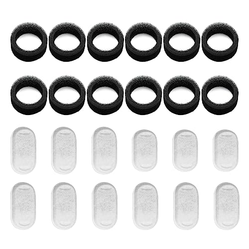 hifrom Cat Water Fountain Filters,Dog Water Fountain Filters,12pcs Carbon Filters with 12pcs Sponges,Compatible with 67oz/2L Pet Water Fountain Filters hifrom Cat Water Fountain Filters,Dog Water Fountain Filters,12pcs Carbon Filters with 12pcs Sponges,Compatible with 67oz/2L Pet Water Fountain Filters von hifrom