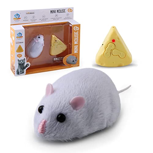 Elektronische Mobile Maus, Spielzeug aus Plüsch, Katzenspielzeug, Katzenspielzeug, interaktives Spielzeug für Katzen, Hunde, Haustiere Elektronische Mobile Maus, Spielzeug aus Plüsch, Katzenspielzeug, Katzenspielzeug, interaktives Spielzeug für Katzen, Hunde, Haustiere von higyee