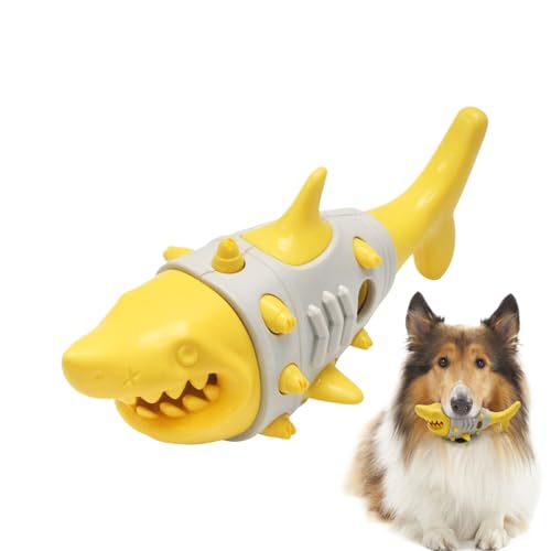 Hundefutter Spielzeug - Kauspielzeug Für Welpen Als Slow Feeder | Interaktiver Haifisch-Futterspender Kauspielzeug Für Training & Stressabbau Hundefutter Spielzeug - Kauspielzeug Für Welpen Als Slow Feeder | Interaktiver Haifisch-Futterspender Kauspielzeug Für Training & Stressabbau von higyee