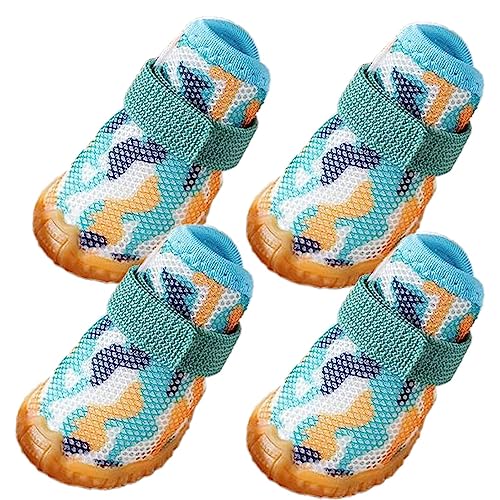 Hundeschuhe | atmungsaktive Stiefel für Hunde, Pfotenschutz, Schuhe für Haustiere, verschleißfest, für Stiefel für kleine Hunde, von higyee