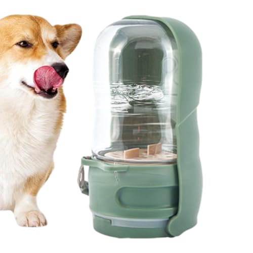 Hundewasserflasche Lebenstelbehälter, Hundereisen Wasserflasche Spender,Hundereise Trinkwasserflasche - Lecksichtes Hundereisenzubehör, Fütterung und Bewässerung liefert Zubehör für Katzen von higyee