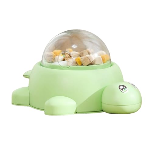 Leckerli Spender Hundespielzeug | Schildkrötenform Hundefutter Spielzeug - Langsam Fressnapf Mentale Stimulation Verringert Blähungen Training Kleintiere Katzen Indoor Spielzeug von higyee