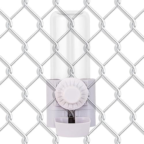 Vogeltränke für draußen, automatisches Futterhaus für Wasservögel, 500 ml – Wasserspender für Papageien, Futterspender für Wasservögel, Trinkflasche, groß von higyee