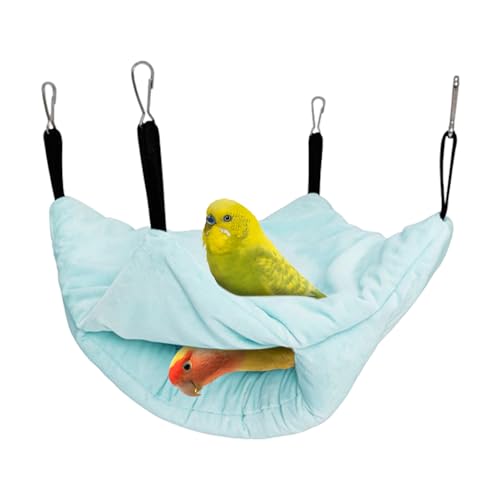 Warme Vogel Hängematte, Zweilagiges Winter Vogel Wärmebett Für Käfig, Zubehör Für Schlafen Ruhen Käfig Voliere Winter Indoor Versteck Spielen Warme Vogel Hängematte, Zweilagiges Winter Vogel Wärmebett Für Käfig, Zubehör Für Schlafen Ruhen Käfig Voliere Winter Indoor Versteck Spielen von higyee