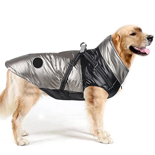 Wasserdichte Hundejacke | Reflektierende Hundebekleidung Winddicht | Verstellbare Hundebekleidung für kleine und mittelgroße Hunde im Freien Higyee von higyee
