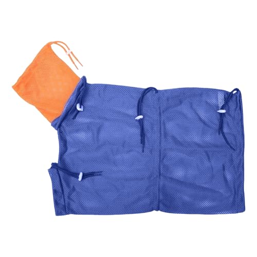 higyee Katzenduschtasche - Einstellbarer Katzen Mesh Badesack | Kratzfeste Tasche zum Tierhaare, Ohren, Krallen, Trimmen, Reinigen, Fellpflege von higyee