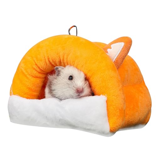 higyee Kleintierbett,Hamsterhöhlenbett | Weicher Zuckergleiterkäfig,Haustier-Winterhaus, warmes Bettnest-Zubehör für Igel, Chinchilla, Hamster und kleine Tiere higyee Kleintierbett,Hamsterhöhlenbett | Weicher Zuckergleiterkäfig,Haustier-Winterhaus, warmes Bettnest-Zubehör für Igel, Chinchilla, Hamster und kleine Tiere von higyee