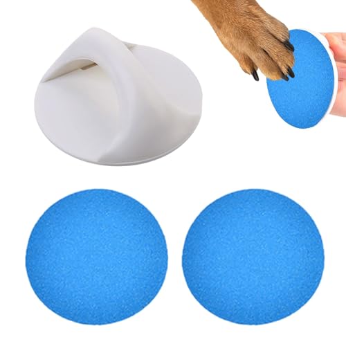 higyee Nagelfeile für Hunde, Kratzbrett für Hundenägel - Kratzbrett-Trimmer-Set für Hunde aus,Rundes Nagelfeilen-Werkzeugbrett aus für Katzen, Hunde, Welpen, Haustiere higyee Nagelfeile für Hunde, Kratzbrett für Hundenägel - Kratzbrett-Trimmer-Set für Hunde aus,Rundes Nagelfeilen-Werkzeugbrett aus für Katzen, Hunde, Welpen, Haustiere von higyee