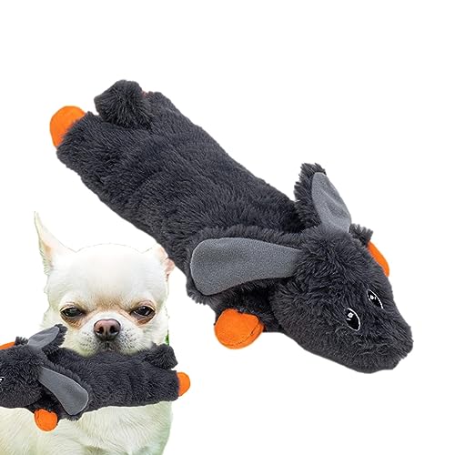 higyee Plüsch-Hundespielzeug | Hund Geburtstagstier Spielzeug,Interaktives, langlebiges, quietschendes Crinkle-Hundespielzeug – süßes, weiches Welpenspielzeug für große und kleine Hunde von higyee