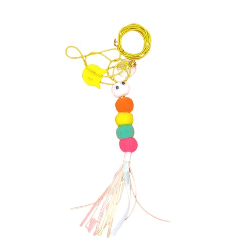 hindraem Elastische Katzenspielzeugstäbe, verstellbares Seil für Verschiedene Höhen, die Katze ist jederzeit unterhaltend und aktiv. Hängendes Katzenspielzeug aus Plüsch, Typ+3 hindraem Elastische Katzenspielzeugstäbe, verstellbares Seil für Verschiedene Höhen, die Katze ist jederzeit unterhaltend und aktiv. Hängendes Katzenspielzeug aus Plüsch, Typ+3 von hindraem