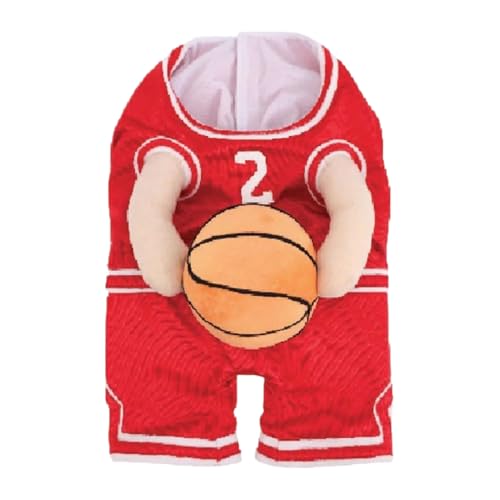 hindraem Realistische Basketball Haustier Hunde Outfits stechen bei jeder Veranstaltung hervor. Polyester Basketball Kleidung. Basketball Kleidung, Rot, L hindraem Realistische Basketball Haustier Hunde Outfits stechen bei jeder Veranstaltung hervor. Polyester Basketball Kleidung. Basketball Kleidung, Rot, L von hindraem